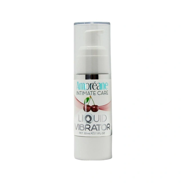 Lubrykant Liquid Vibrator Cherry 30Ml Amoreane | 100% ORYGINAŁ| DYSKRETNA PRZESYŁKA